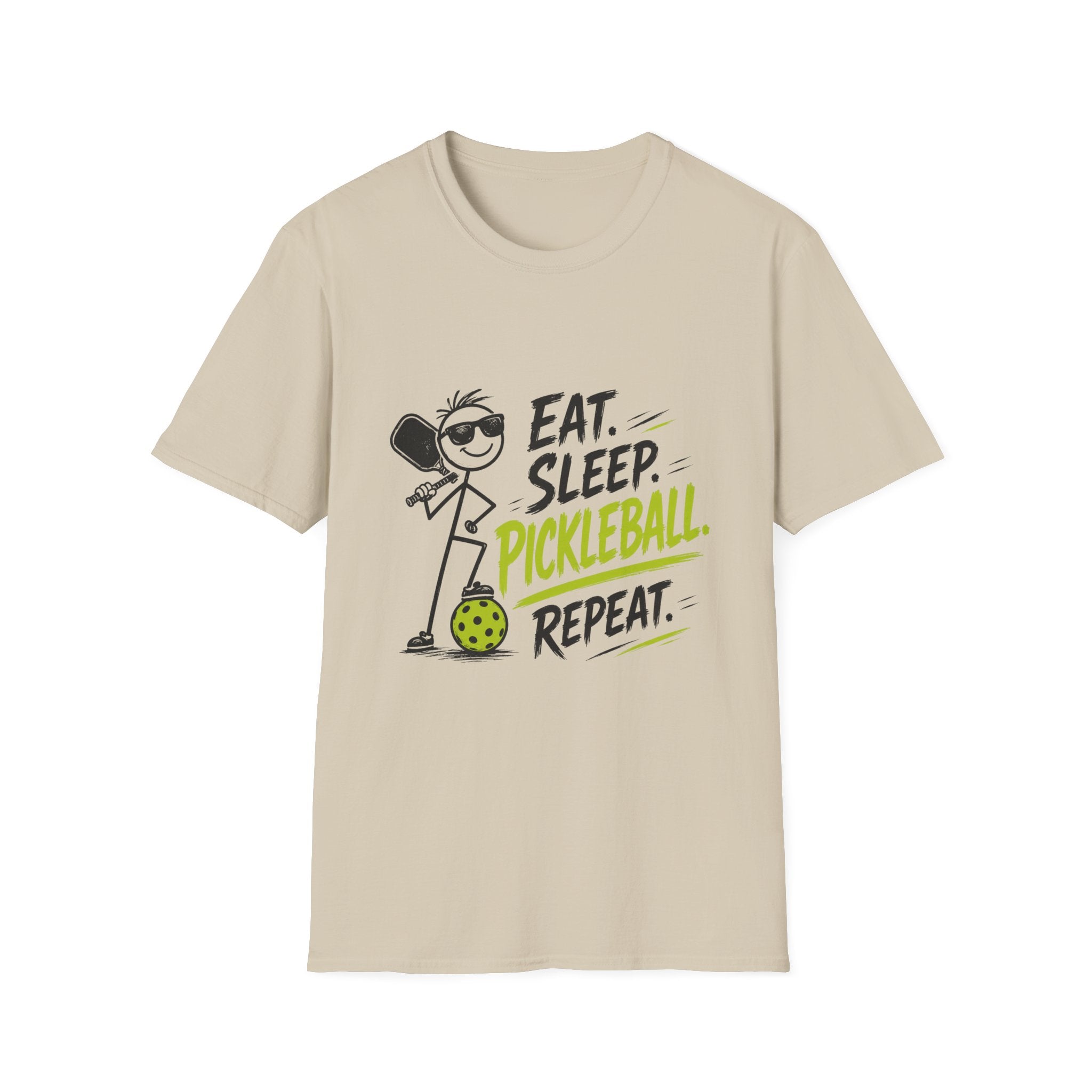 Eat Sleep Pickleball Repeat T-Shirt