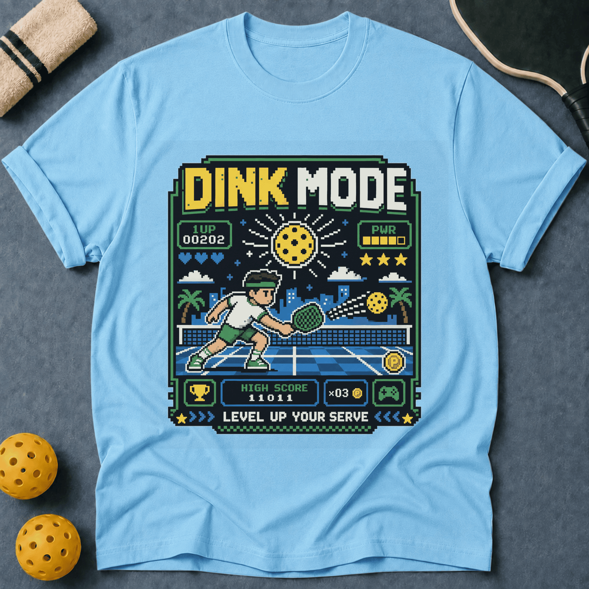 Dink Mode 8-Bit T-Shirt