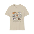 Kawaii Cat Pickleball Club T-Shirt