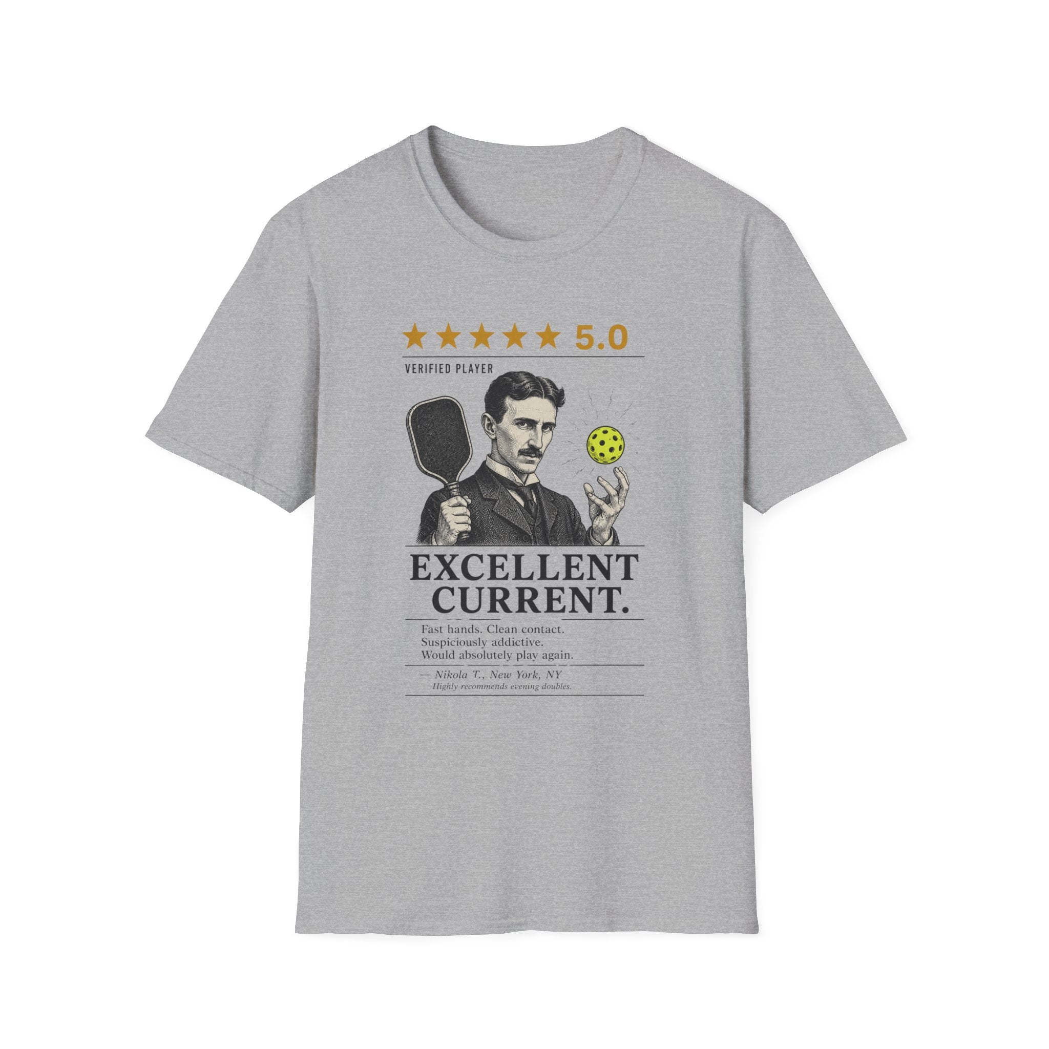 Nikola Tesla Review T-Shirt