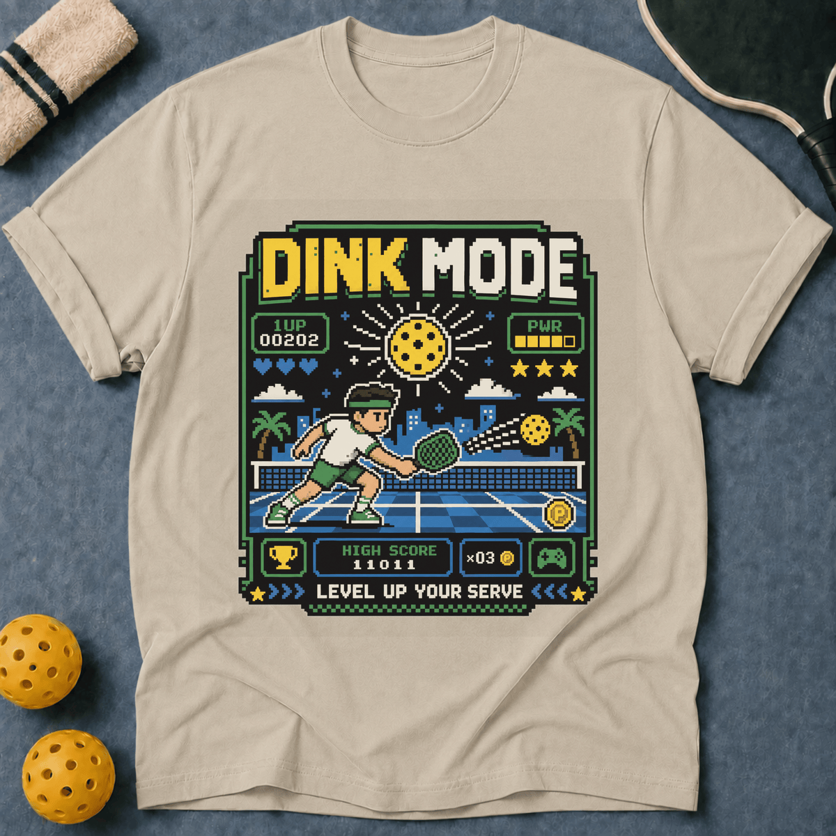 Dink Mode 8-Bit T-Shirt