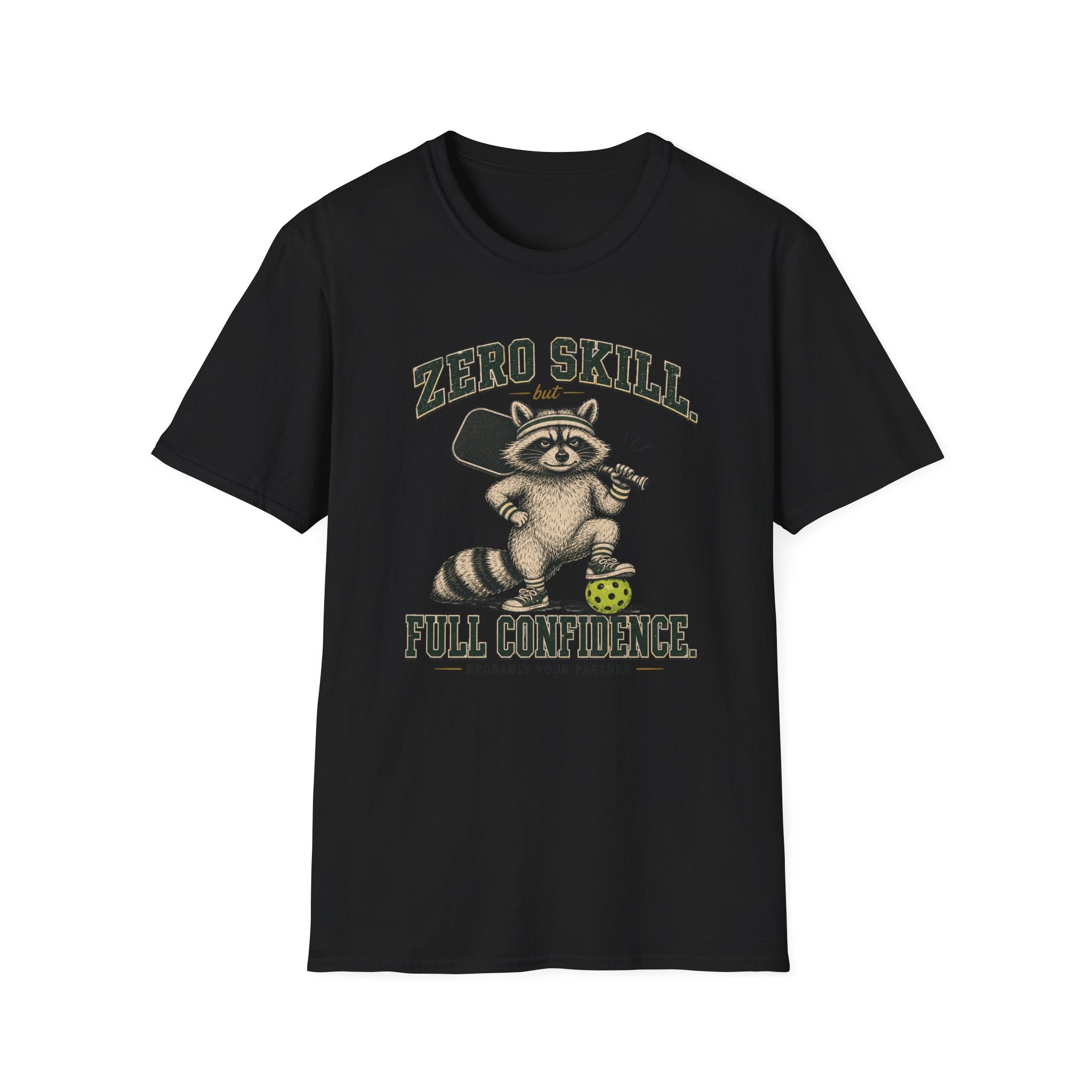 Full Confidence Raccoon T-Shirt