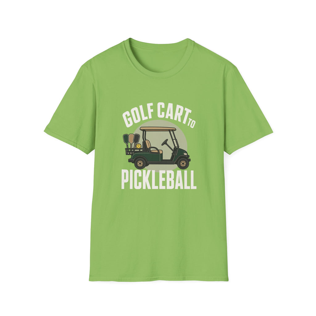 Golf Cart To Pickleball T-Shirt