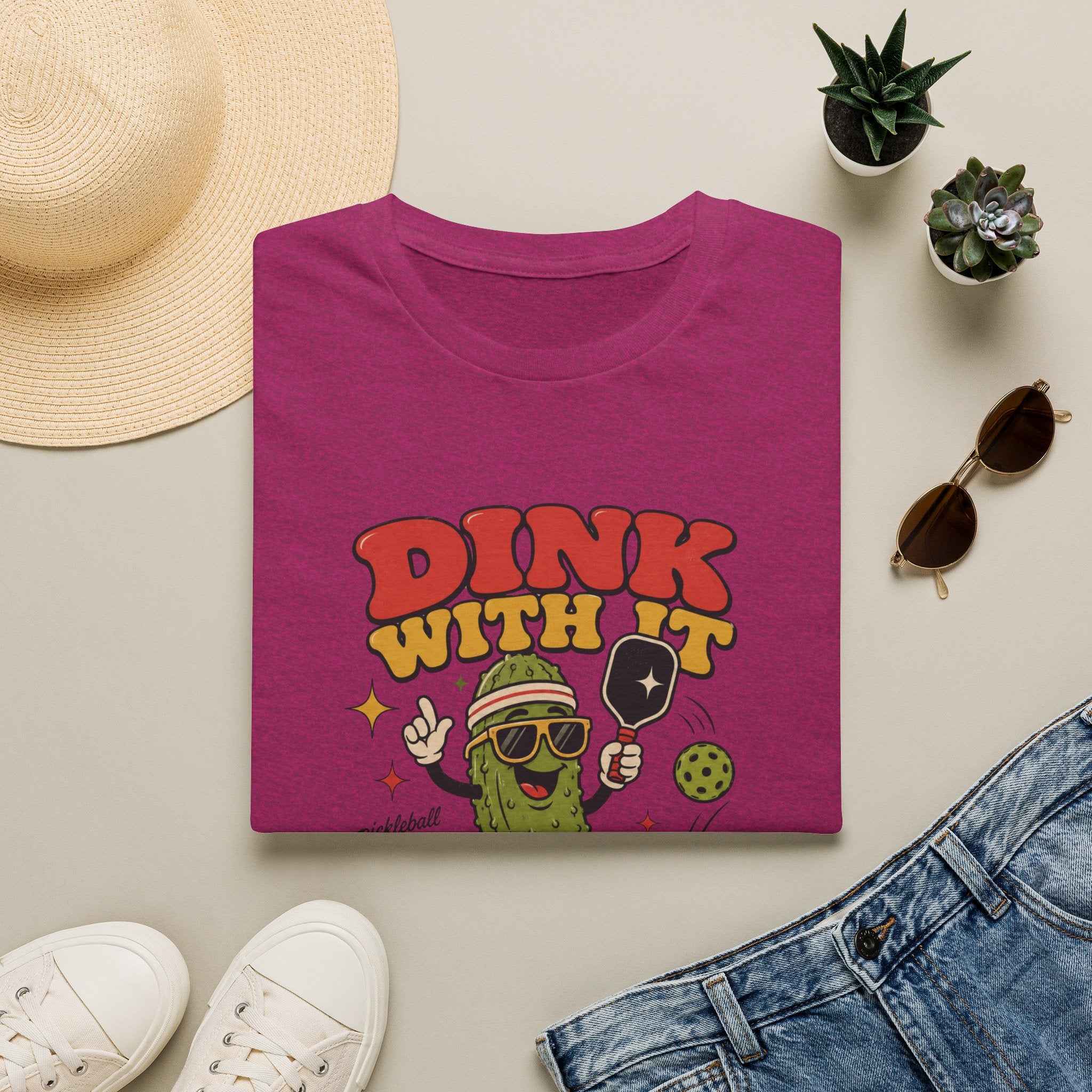 Dink With It On The Court T-Shirt