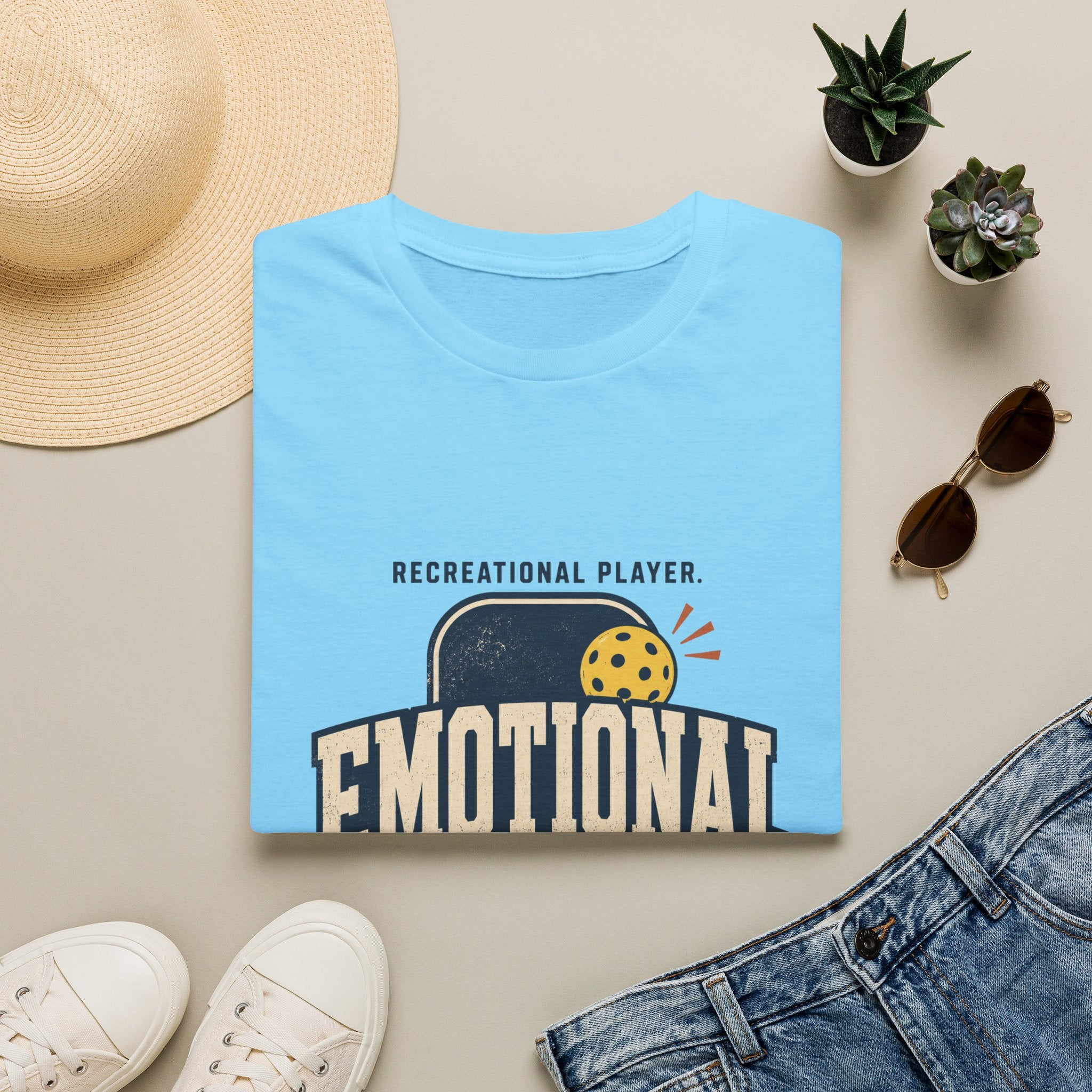Emotional Professional Pickleball T-Shirt