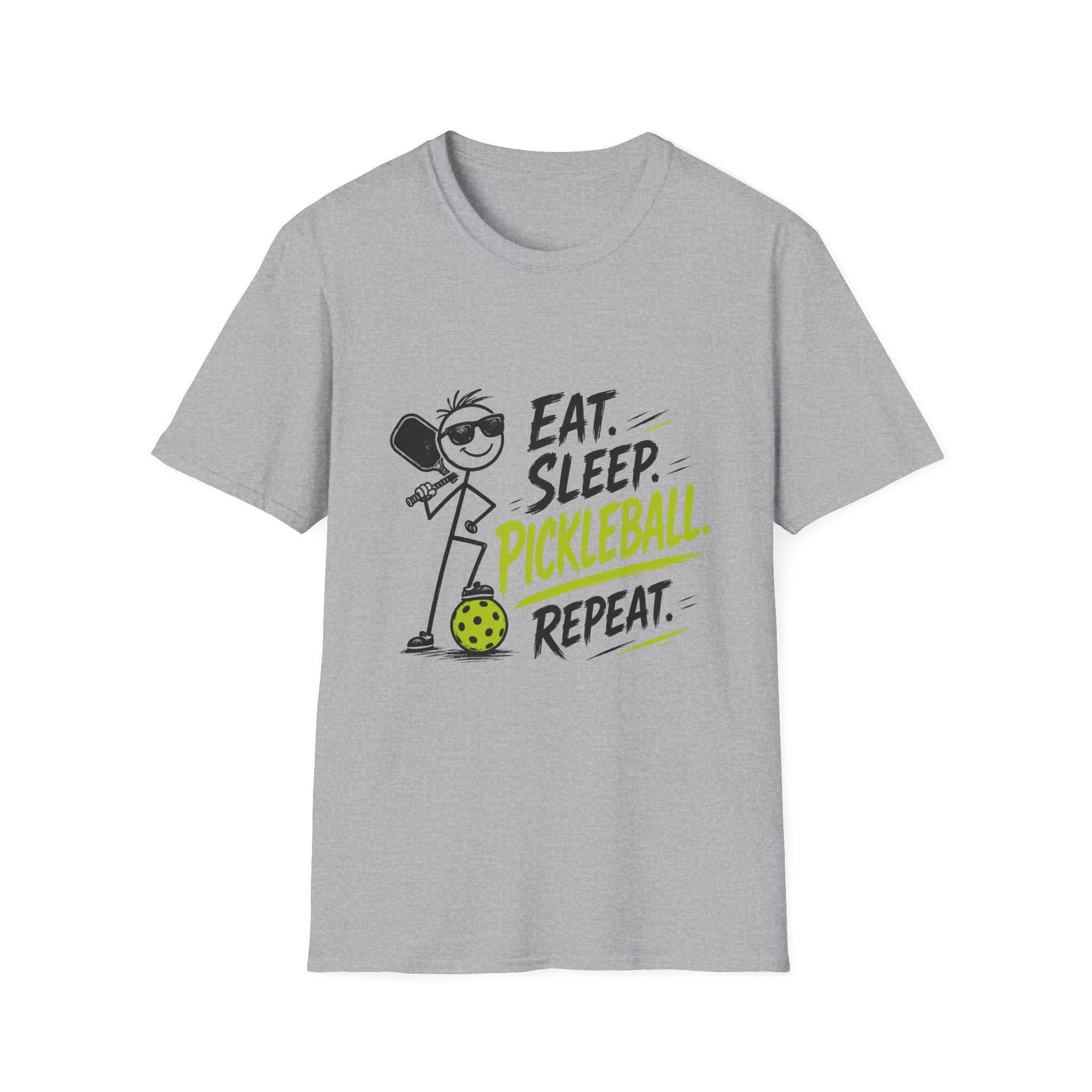 Eat Sleep Pickleball Repeat T-Shirt