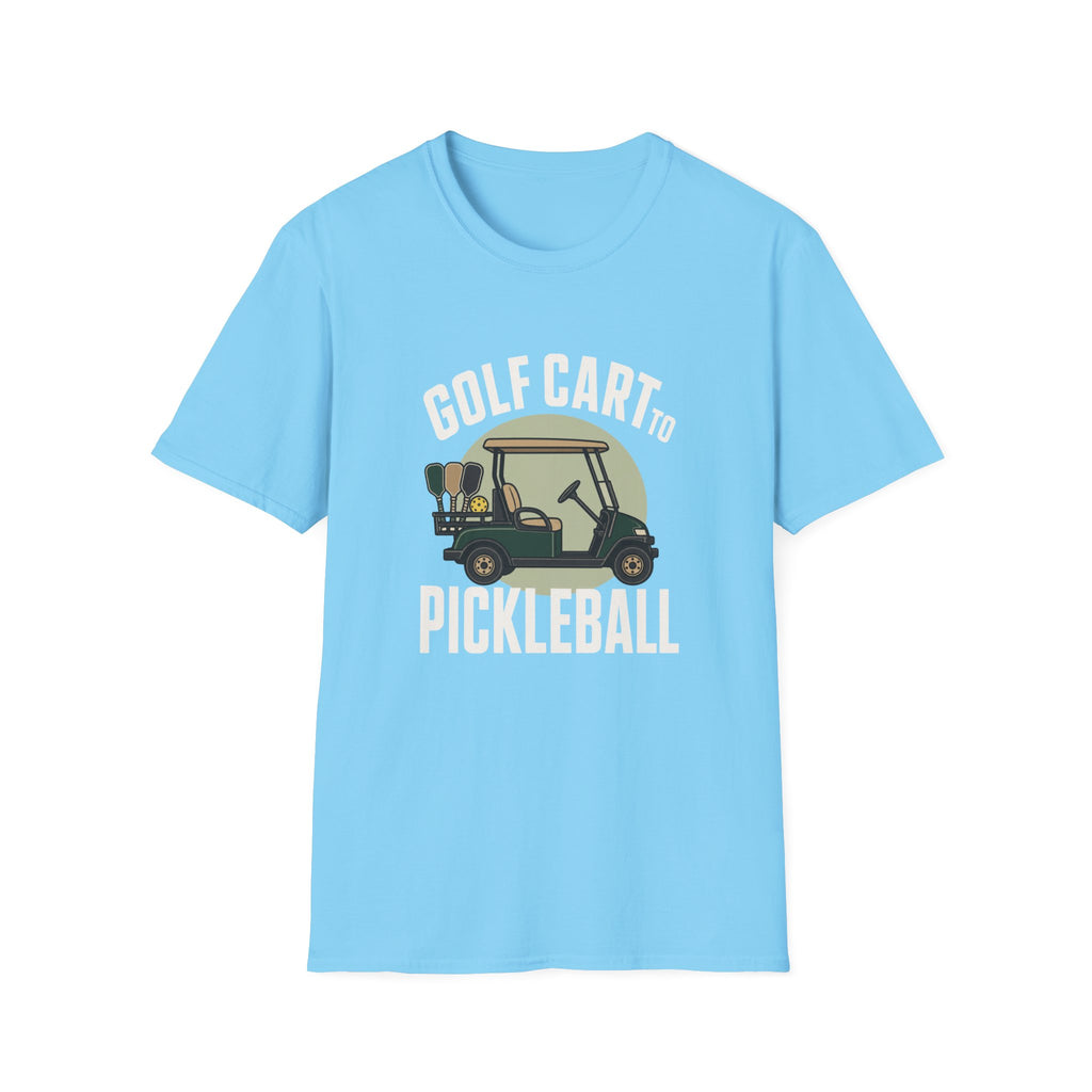 Golf Cart To Pickleball T-Shirt