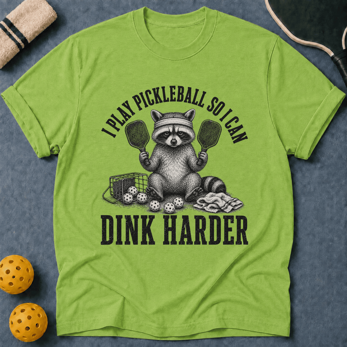 Raccoon Cartoon T-Shirt