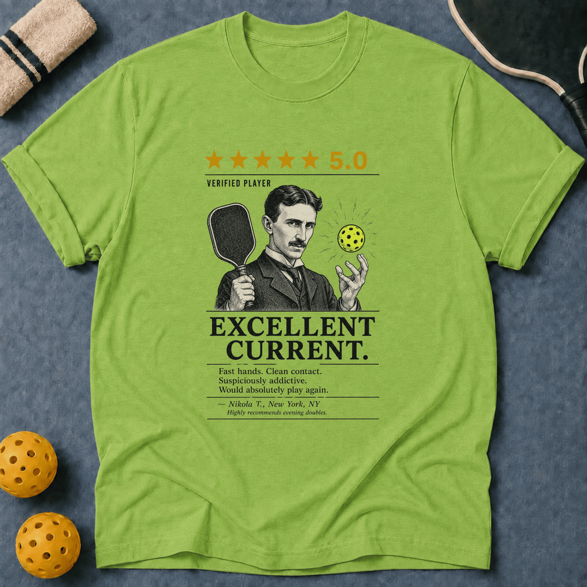 Nikola Tesla Review T-Shirt