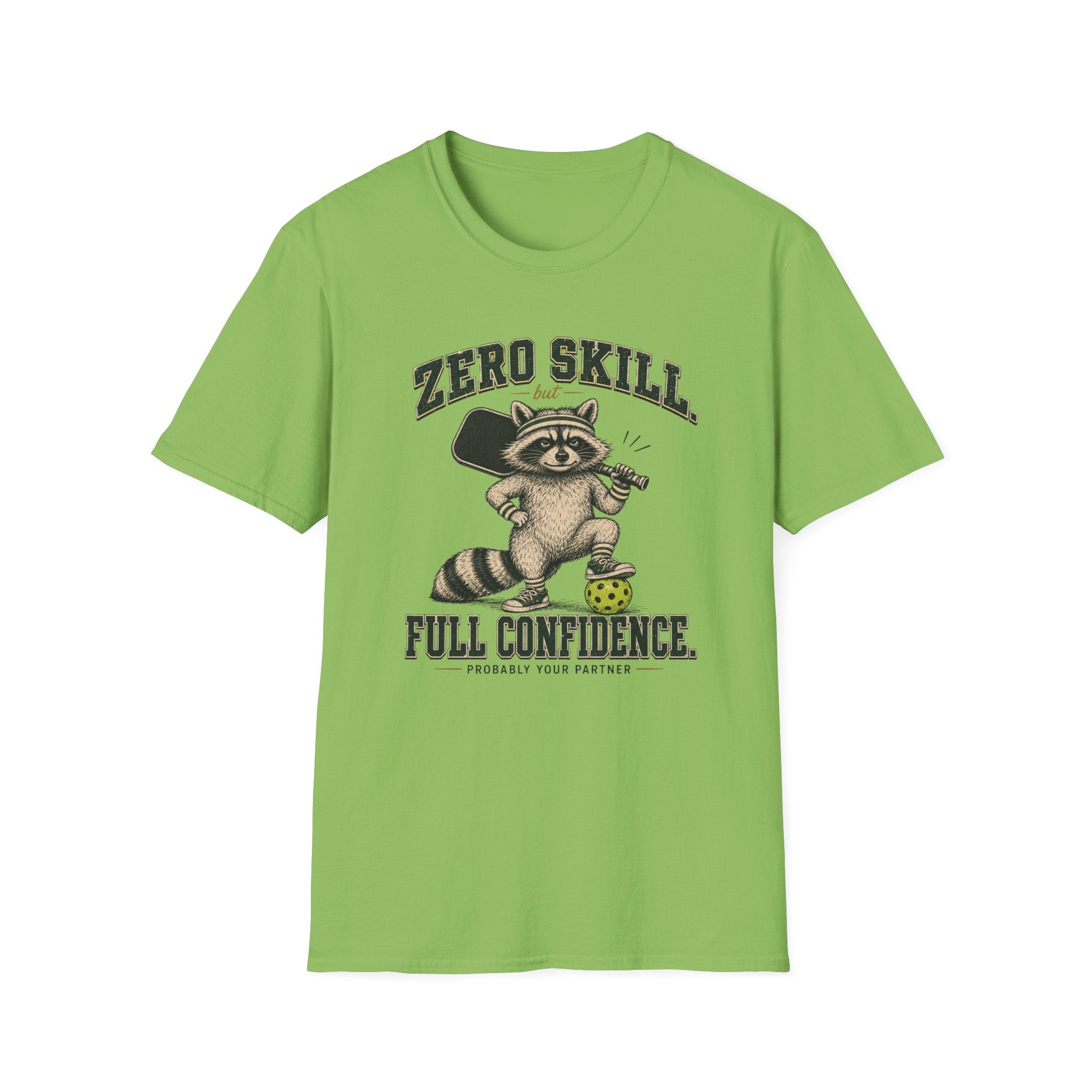 Full Confidence Raccoon T-Shirt