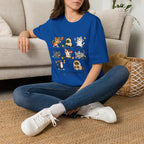 Kawaii Cat Pickleball Club T-Shirt