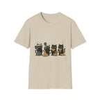 Four Black Cats T-Shirt