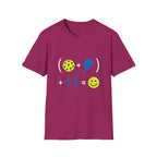 Pickleball + Friends = Happy T-Shirt