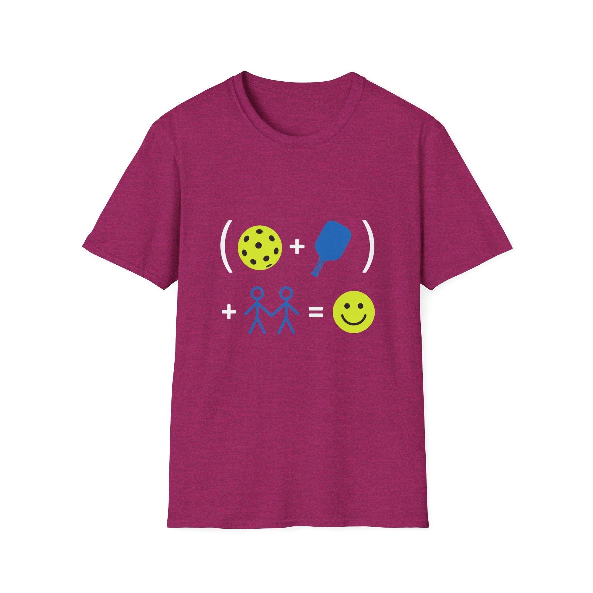 Pickleball + Friends = Happy T-Shirt