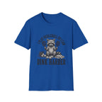 Raccoon Cartoon Pickleball T-Shirt