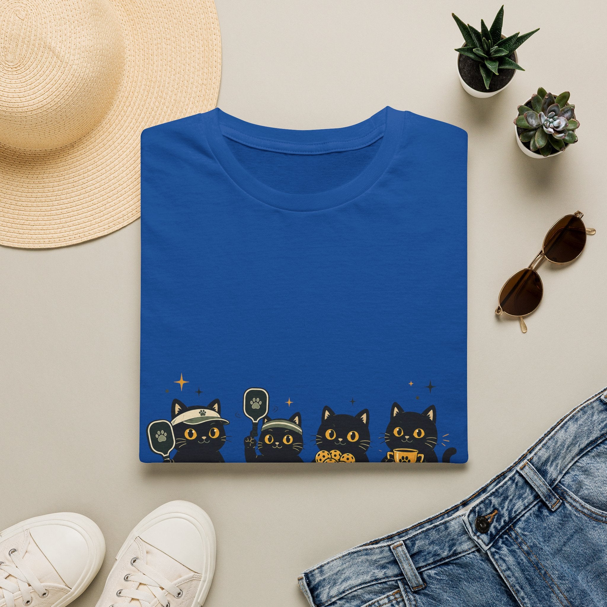 Four Black Cats T-Shirt