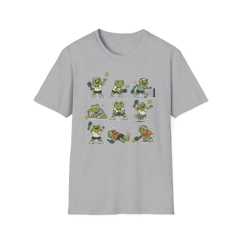 Frogs Playing Pickleball T-Shirt