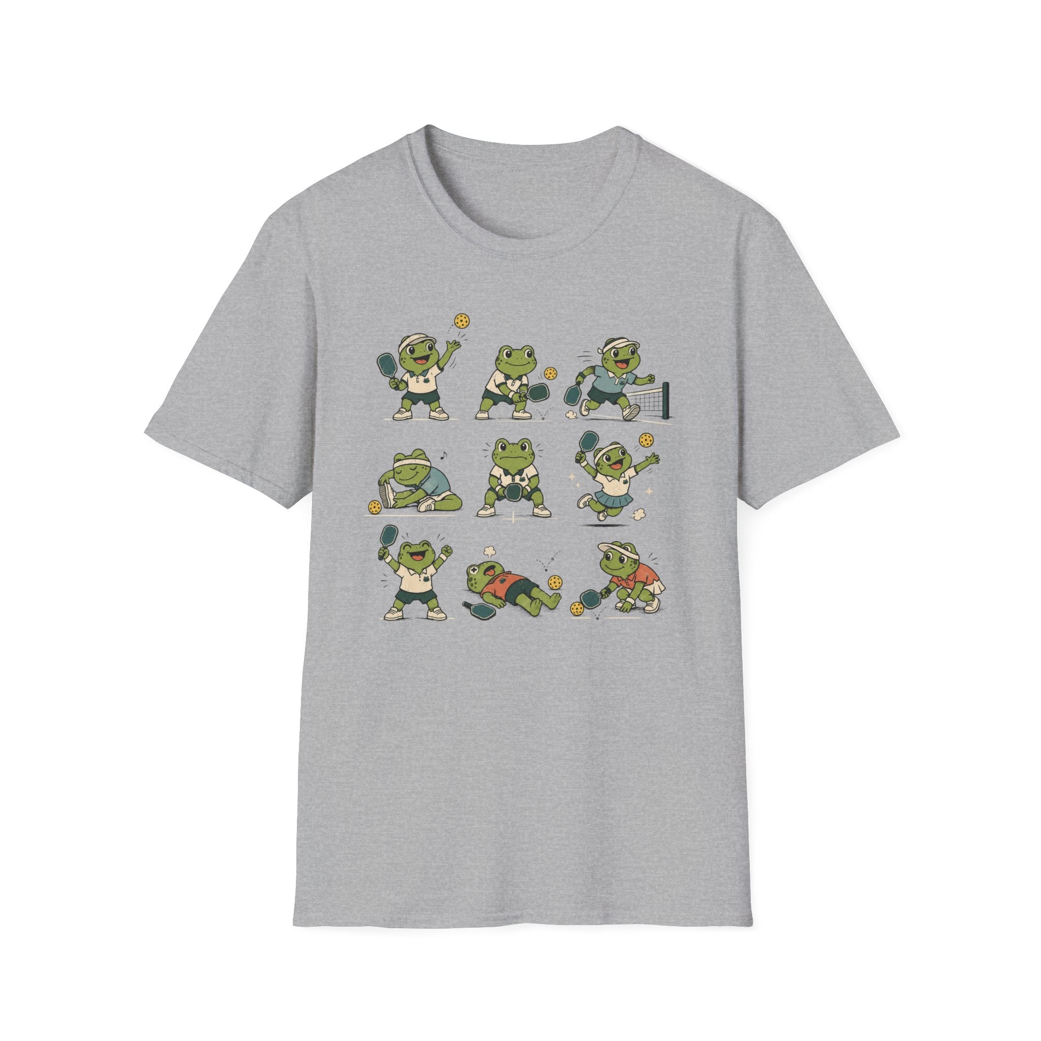 Frogs Playing Pickleball T-Shirt
