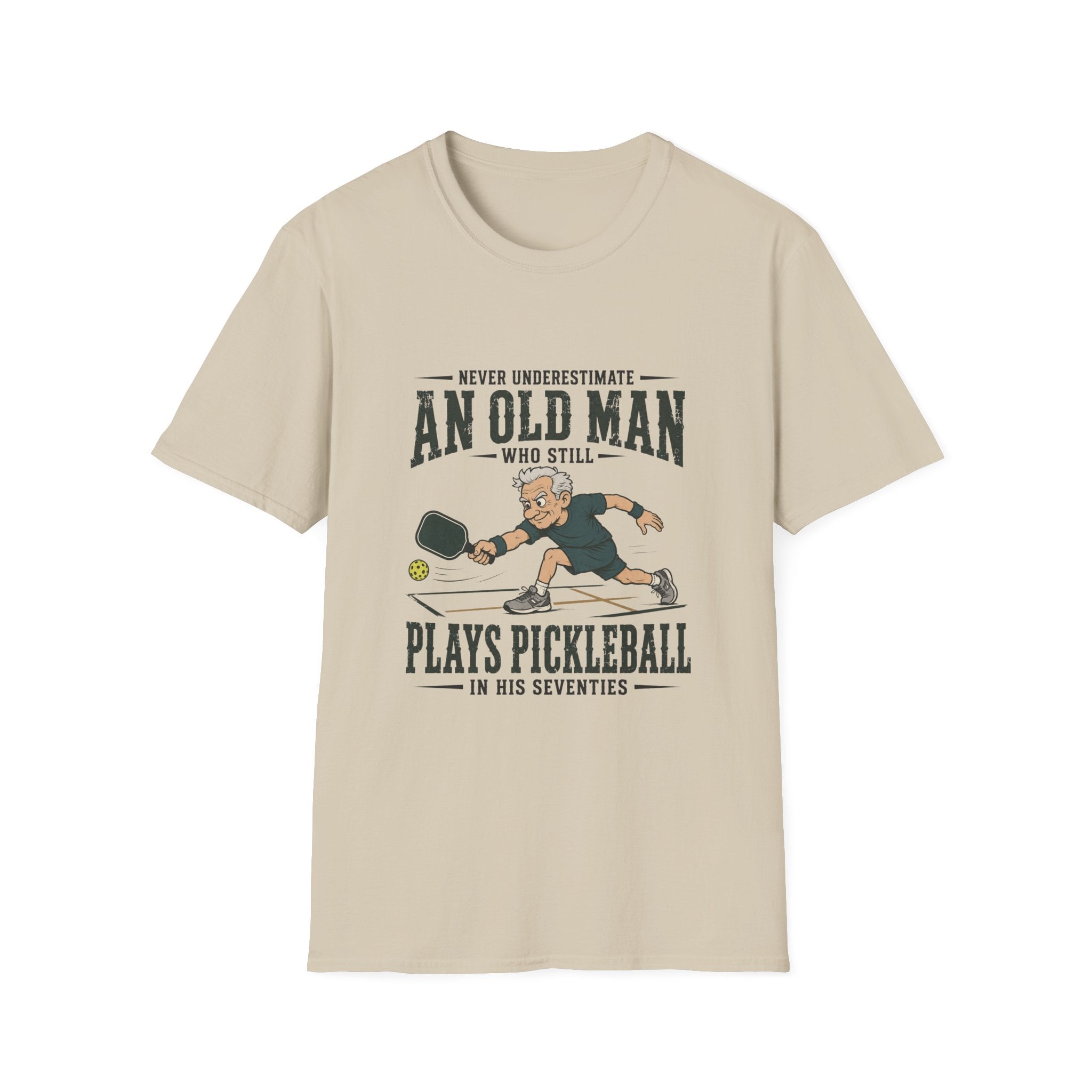 Never Underestimate An Old Man T-Shirt