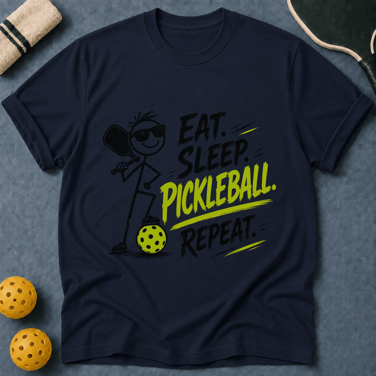 Eat Sleep Pickleball T-Shirt