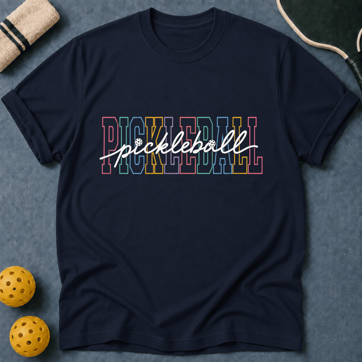 Pastel Pickleball T-Shirt