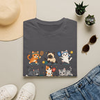 Kawaii Cat Pickleball Club T-Shirt