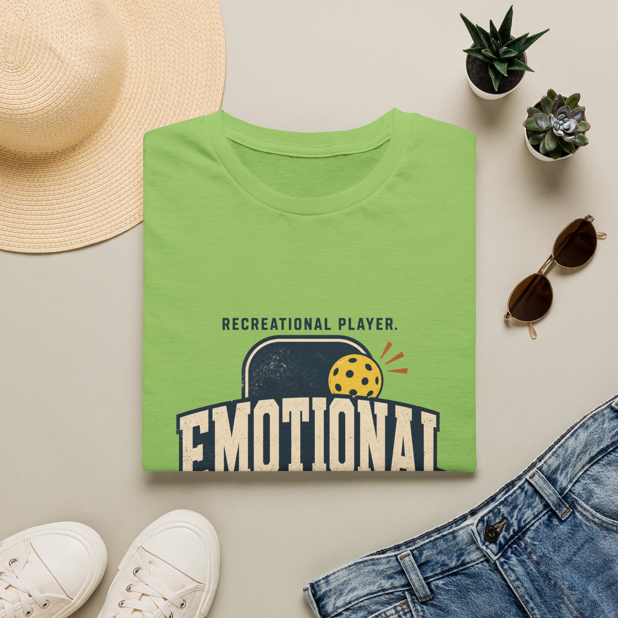 Emotional Professional Pickleball T-Shirt
