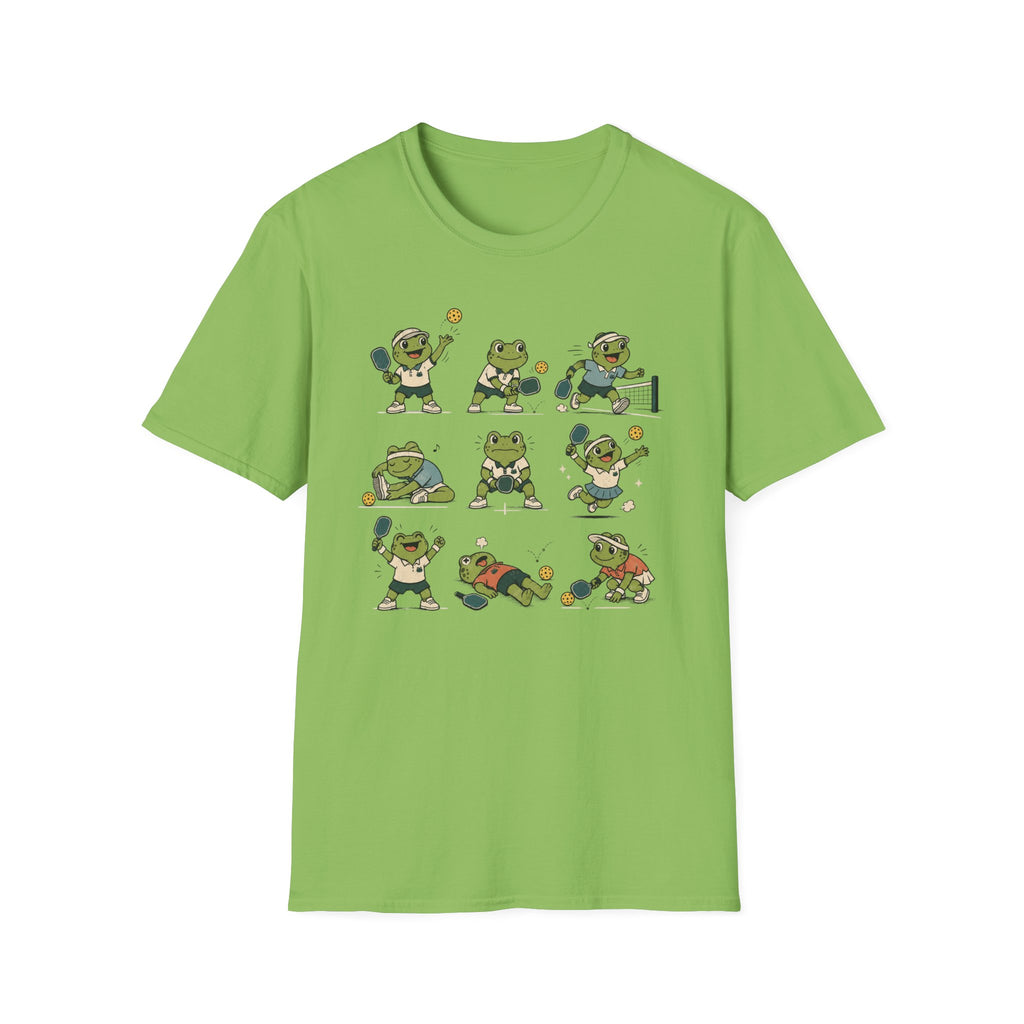 Frogs Playing Pickleball T-Shirt