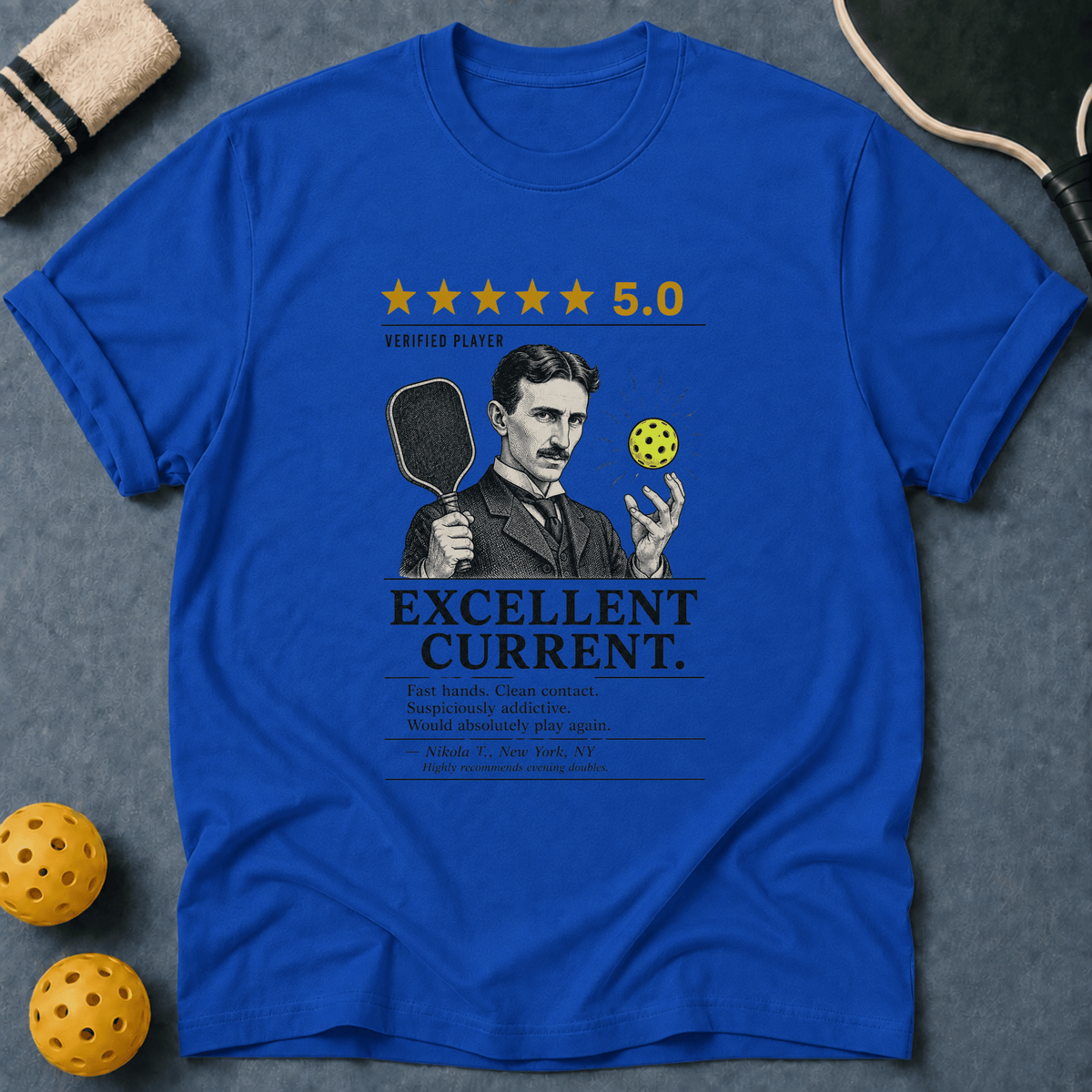 Nikola Tesla Review T-Shirt