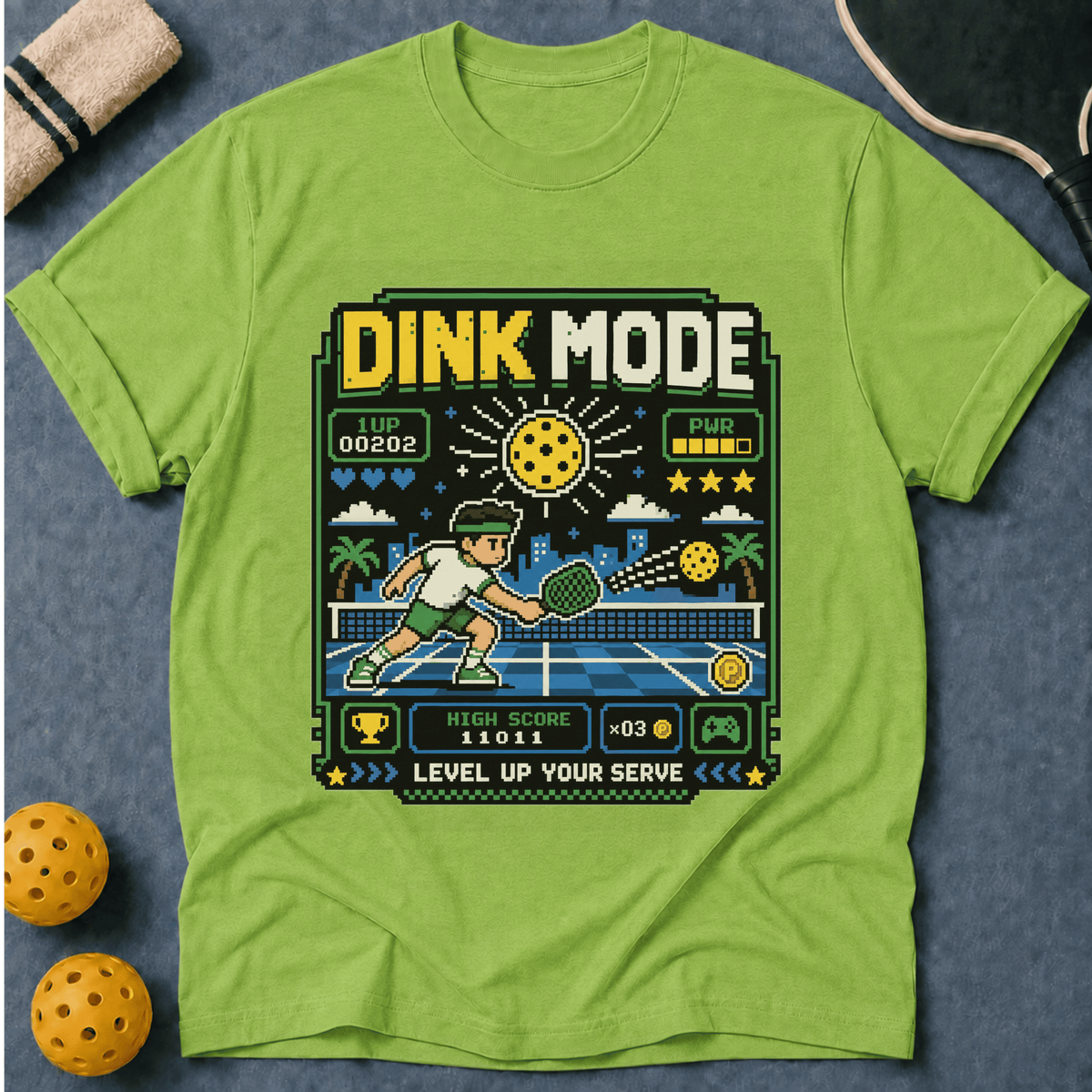 Dink Mode 8-Bit T-Shirt