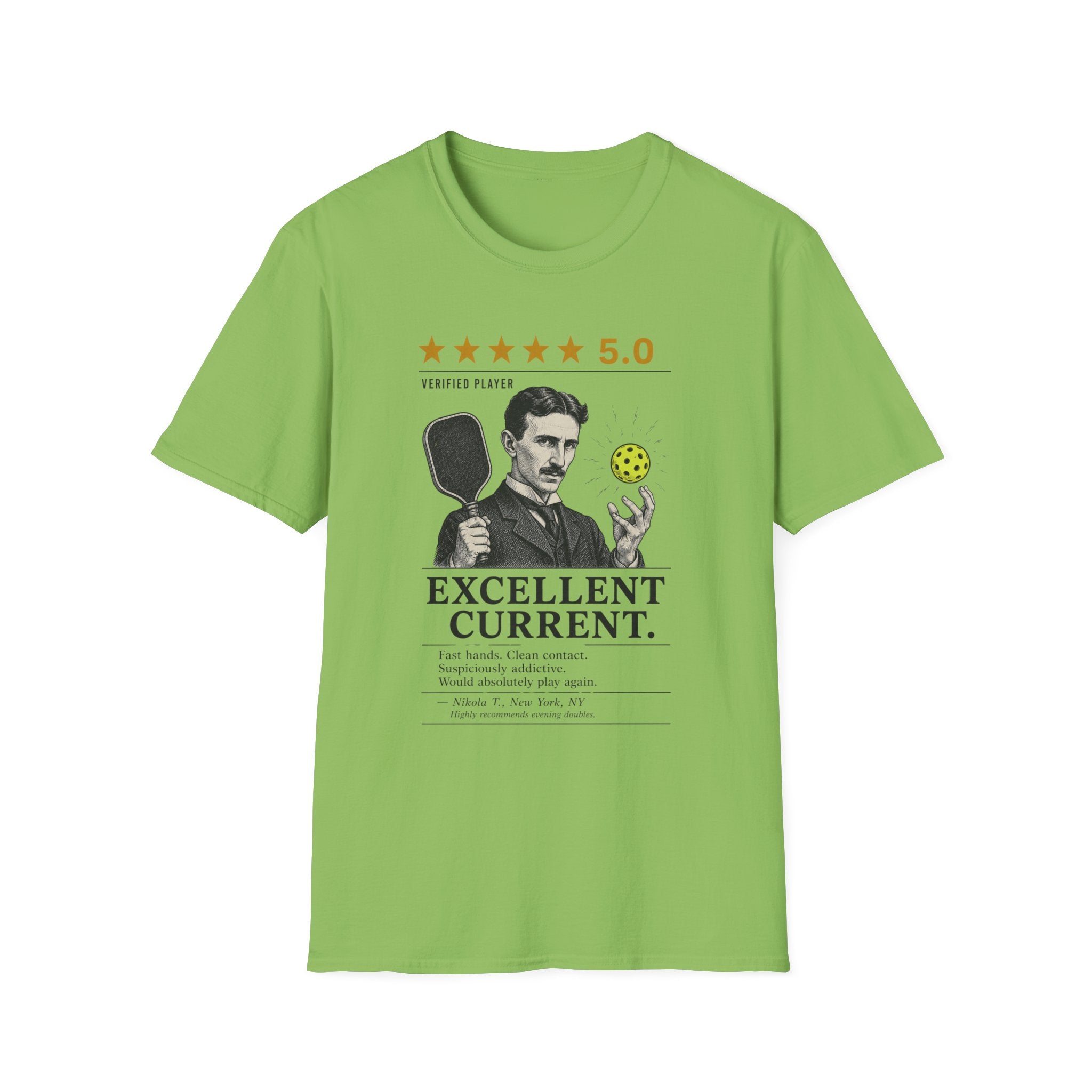 Nikola Tesla Review T-Shirt