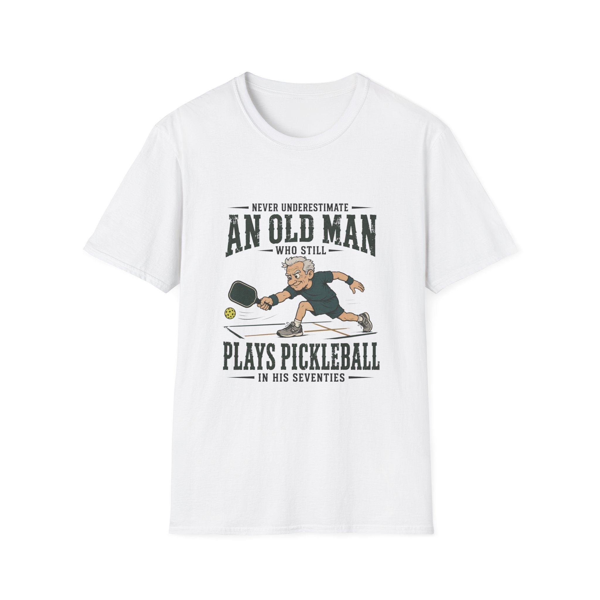 Never Underestimate An Old Man T-Shirt
