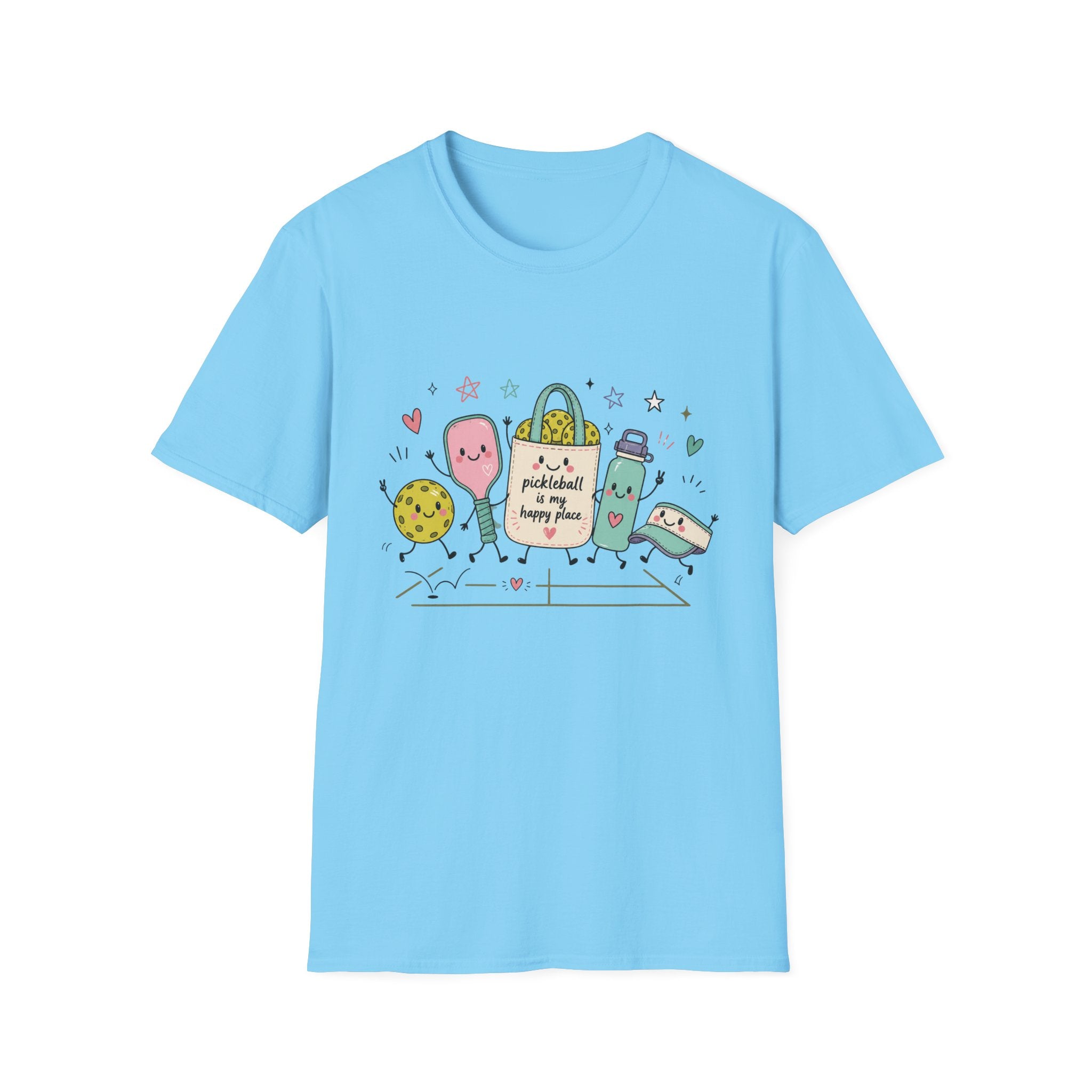 The Court Is My Happy Place T-Shirt