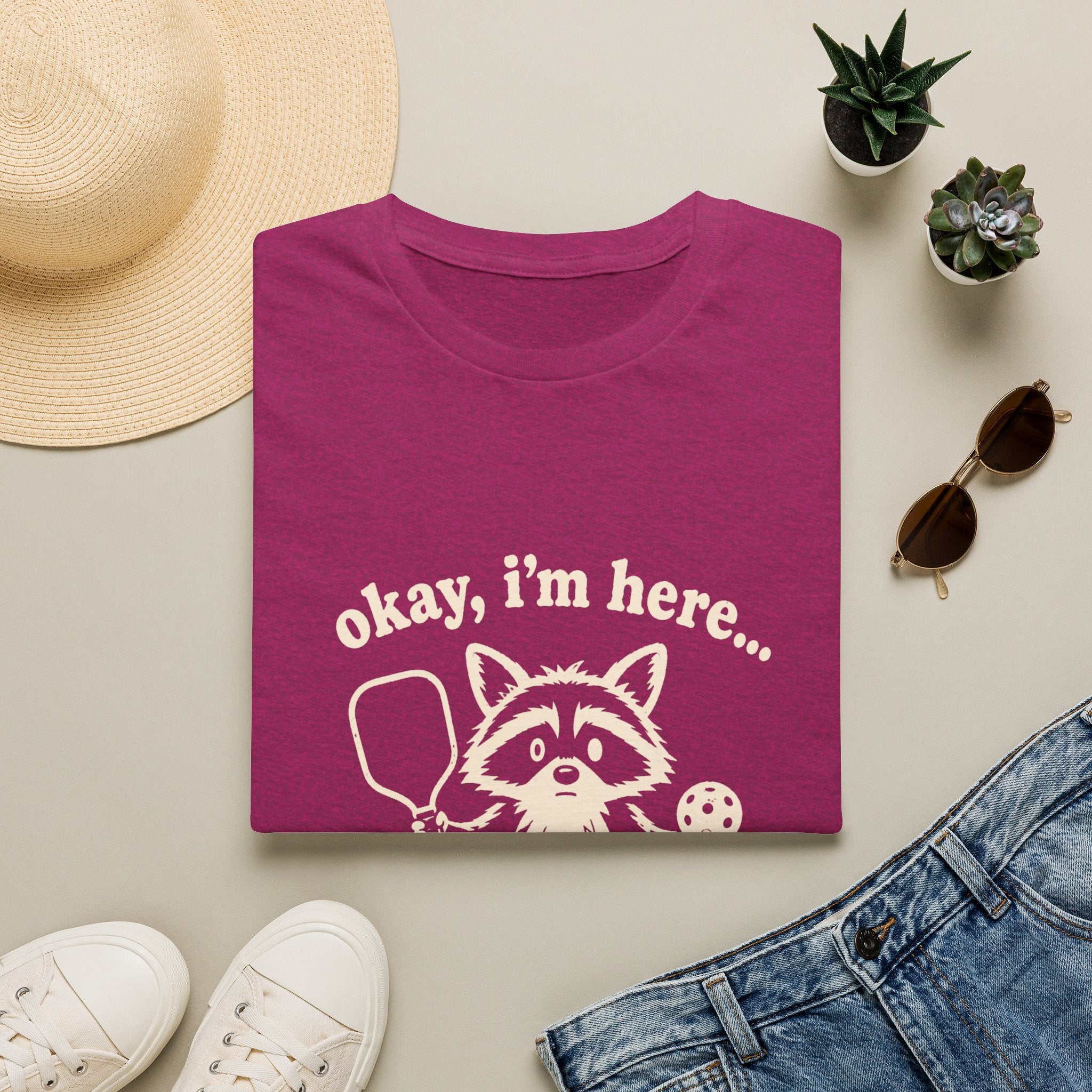 Raccoon: I'm Here T-Shirt