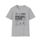 Pickleball Player Label T-Shirt