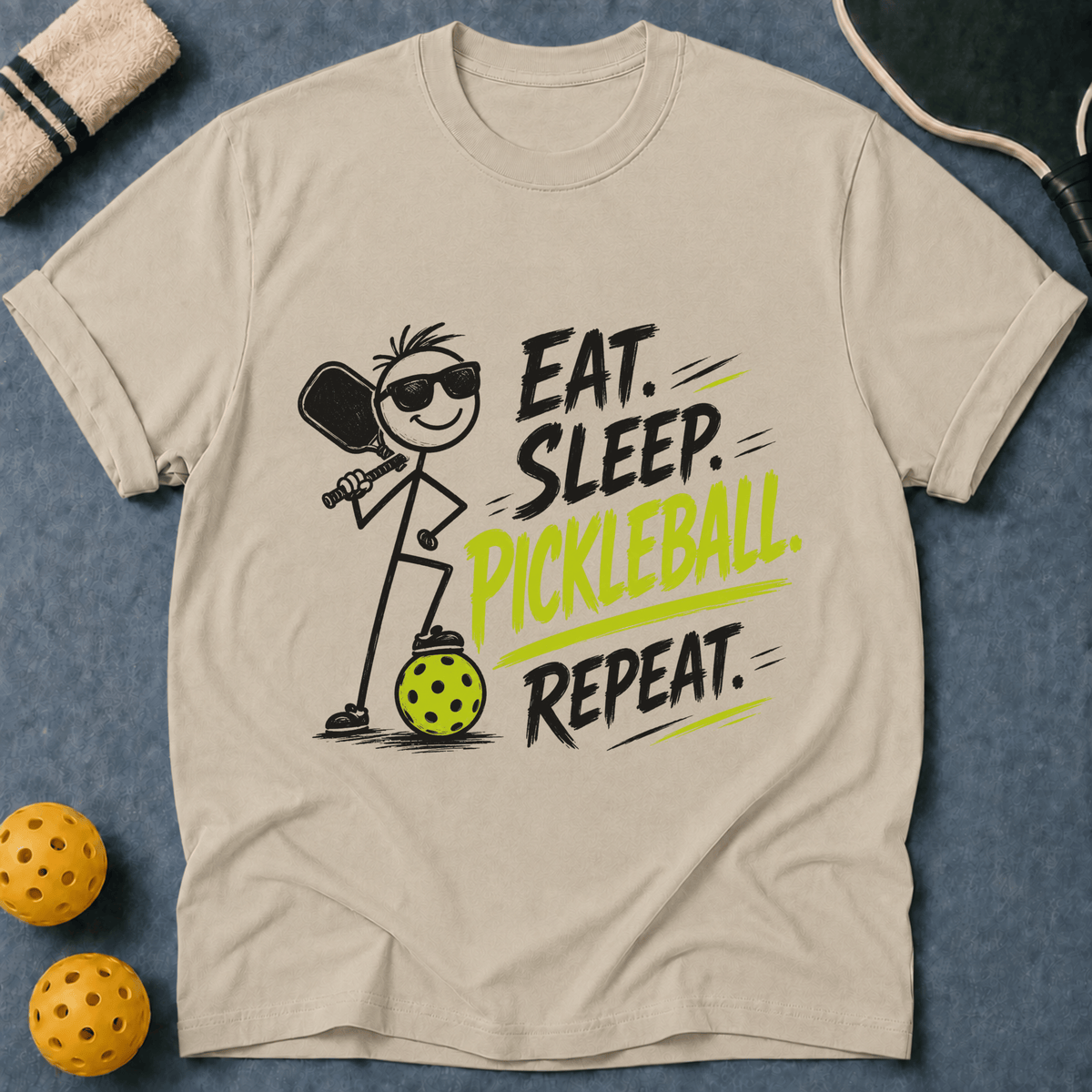 Eat Sleep Pickleball T-Shirt