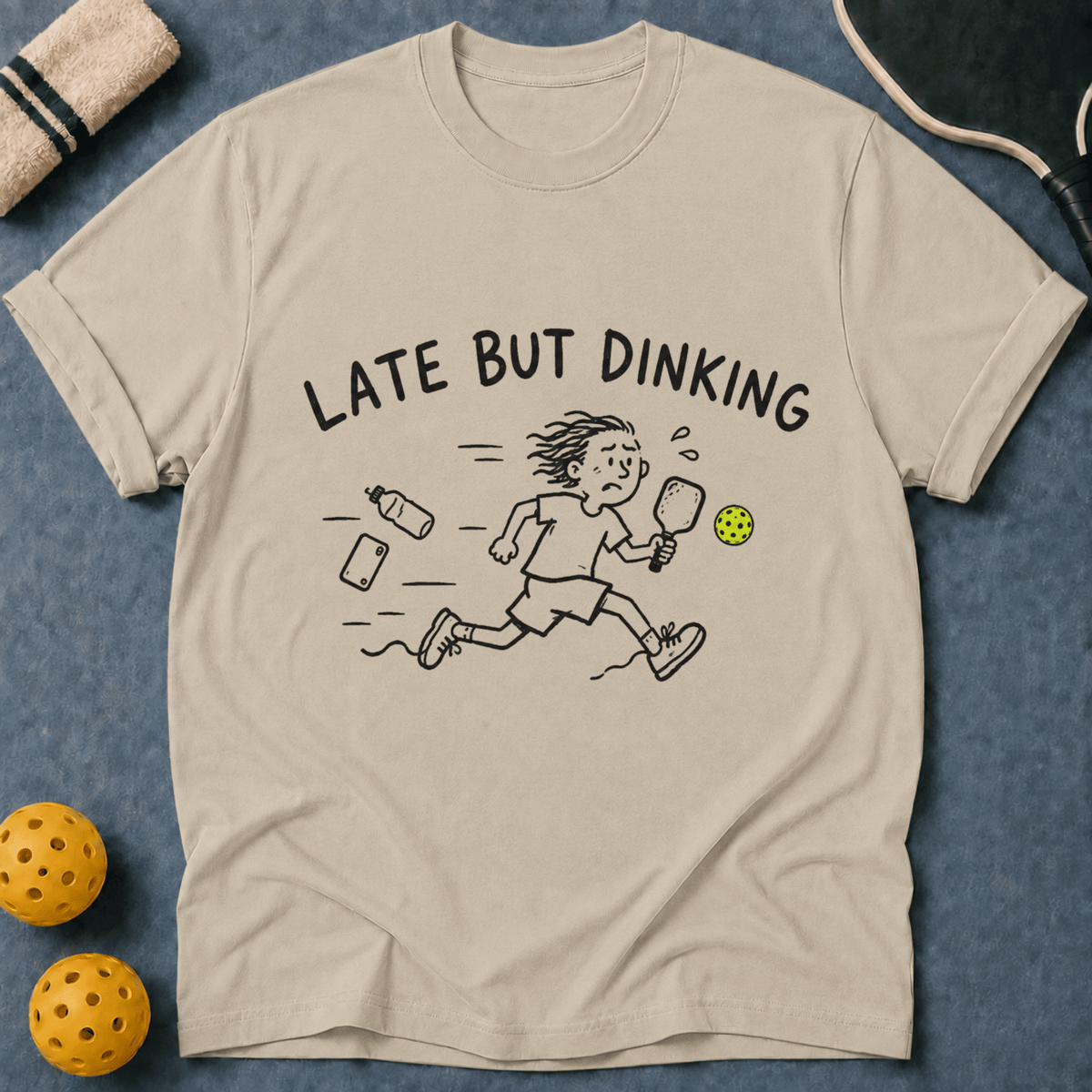 Late But Dinking T-Shirt