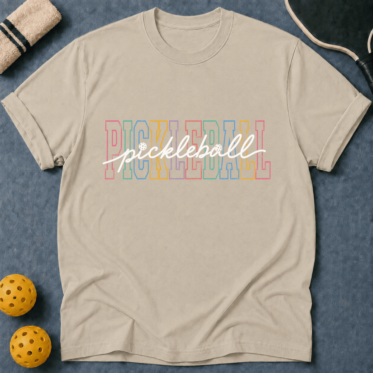 Pastel Pickleball T-Shirt