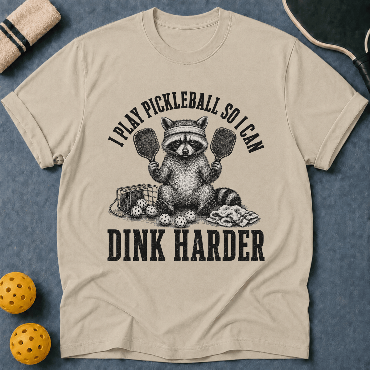 Raccoon Cartoon T-Shirt