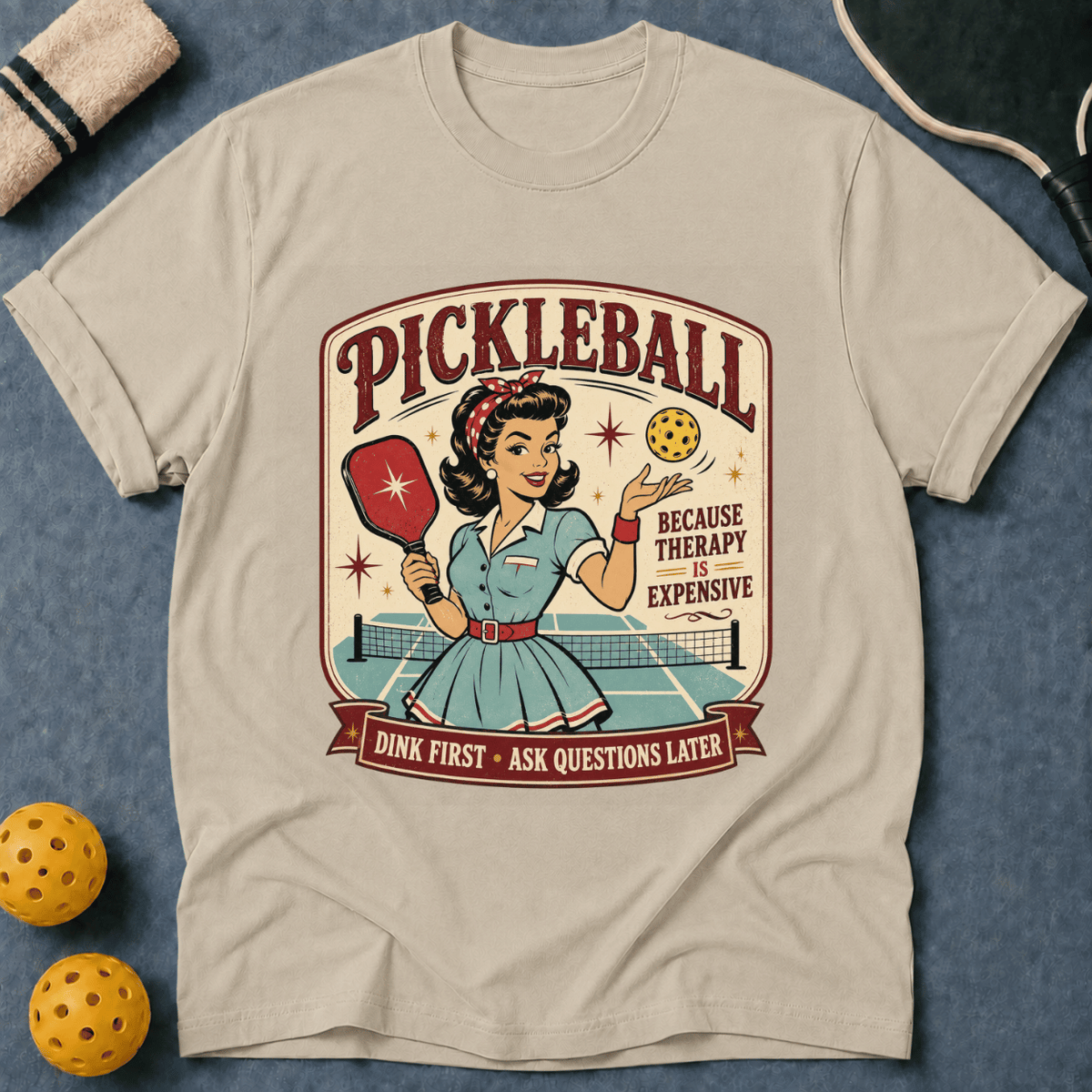 Pickleball Therapy T-Shirt